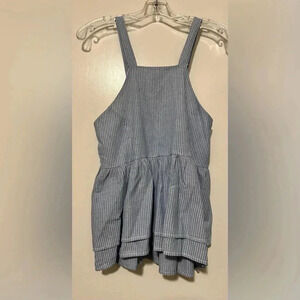 PPLA Claudia tank light blue split sides size S